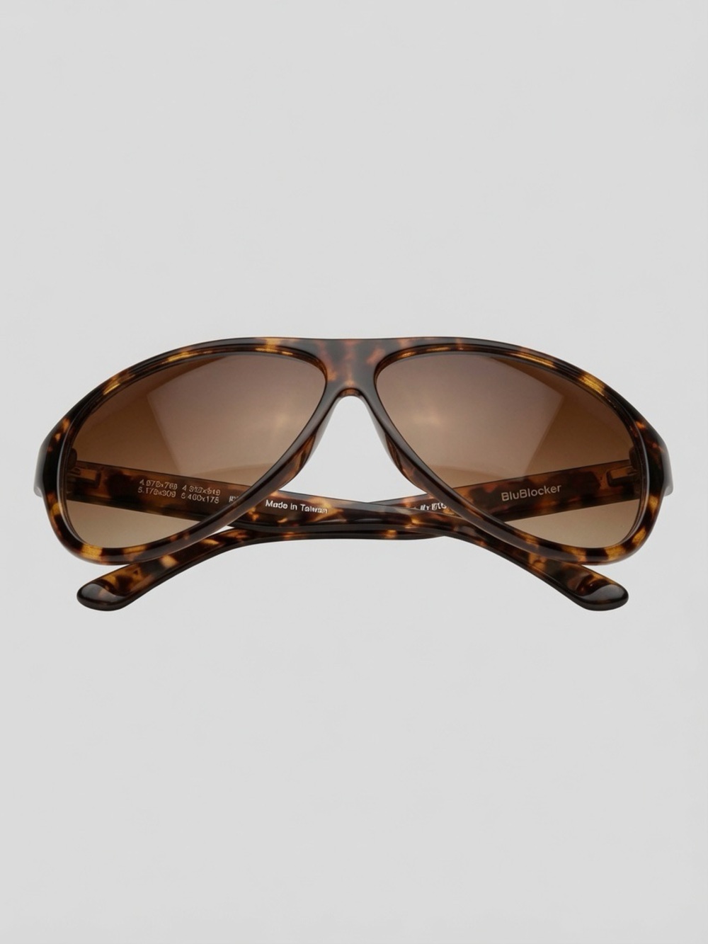 Tortoiseshell Brown Aviator Sunglasses for Men
